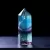 1PC NATURAL FLUORITE HEXAGONAL COLUMN CRYSTAL POINT HEALING WAND MINERAL CRYSTAL HOME DECORATION