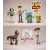 17PCS/SET TOY STORY 4 WOODY BUZZ LIGHTYEAR Q VERSION MINI DOLLS KIDS TOY