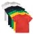 KIDS PLAIN T SHIRT TOPS FOR CHILD BOYS GIRLS BABY TODDLER SOLID COLOR COTTON CLOTHES WHITE BLACK CHILDREN