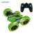 REMOTE CONTROL CARS STUNT RC CAR HIGH SPEED FLASHING 3D FLIP ROLL GREEN & BLUE ELECTRIC RACE DOUBLE S TOYS