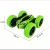 REMOTE CONTROL CARS STUNT RC CAR HIGH SPEED FLASHING 3D FLIP ROLL GREEN & BLUE ELECTRIC RACE DOUBLE S TOYS