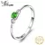 WHITE TOPAZ LOPSIDED RING 925 STERLING SILVER RINGS FOR WOMEN ENGAGEMENT RING SILVER 925 GEMSTONES JEWELRY