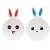 LED RABBIT NIGHT LIGHT USB FOR CHILDREN BABY KIDS GIFT ANIMAL CARTOON DECORATIVE LAMP