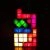 TETRIS PUZZLE LIGHT STACKABLE LED DESK LAMP CONSTRUCTIBLE BLOCK NIGHT LIGHT RETRO GAME TOWER
