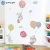 FLYING RABBIT CARTOON WALL STICKERS FOR BABY ROOMS DOOR DECORATION STICKERS CHILD ROOM DECOR