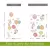 FLYING RABBIT CARTOON WALL STICKERS FOR BABY ROOMS DOOR DECORATION STICKERS CHILD ROOM DECOR