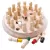 WOODEN MEMORY MATCH STICK CHESS FUN COLOR GAME BOARD PUZZLES EDUCATIONAL COLOR COGNITIVE ABILITY LEARNING TOYS