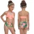 GIRL SWIMSUIT TWO PIECES CHILDREN'S SWIMWEAR SWIM SUITS CHILD RUFFLE BIKINIS SPLIT MESH BIKINI SETS