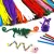 30/50/100PCS MULTICOLOUR CHENILLE STEMS PIPE CLEANERS HANDMADE DIY ART CRAFTS