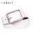 WHITE LEATHER BELTS FOR WOMEN'S BELTS WAIST SLIVER METAL BUCKLE STRAP FOR LADIES JEANS WILD RED BELT