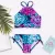 FLOWER PRINT GIRLS SWIMSUIT SWIMWEAR COLORFUL KIDS BIKINIS SUMMER