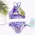 FLOWER PRINT GIRLS SWIMSUIT SWIMWEAR COLORFUL KIDS BIKINIS SUMMER