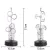 NEWTON CRADLE BALANCE PENDULUM BALLS FOR HOME OFFICE DECORATION NEWTON'S PENDULUM NEWTON BALLS