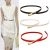 ELASTIC WOMEN BELTS STRAP THIN SKINNY LADIES DRESS WAIST BELT LEATHER GOLD BUCKLE FEMALE RED BELTS