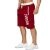 MEN LEISURE MEN KNEE LENGTH SHORTS COLOR PATCHWORK JOGGERS SHORT SWEATPANTS TROUSERS MEN BERMUDA SHORTS