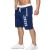 MEN LEISURE MEN KNEE LENGTH SHORTS COLOR PATCHWORK JOGGERS SHORT SWEATPANTS TROUSERS MEN BERMUDA SHORTS