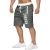 MEN LEISURE MEN KNEE LENGTH SHORTS COLOR PATCHWORK JOGGERS SHORT SWEATPANTS TROUSERS MEN BERMUDA SHORTS