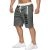 MEN LEISURE MEN KNEE LENGTH SHORTS COLOR PATCHWORK JOGGERS SHORT SWEATPANTS TROUSERS MEN BERMUDA SHORTS