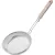 STRAINER NOODLE COOKING SPATULA PASTA OIL SPOON STRAINER KITCHEN TOOL 1 PCS WOODEN HANDLE STAINLESS STEEL
