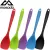 SILICON SPOON SPATULA KITCHEN BAKEWARE UTENSIL HANDLE SCRAPER STIRRING SCOOPING MIXING COOKWARE TOOLS