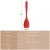SILICON SPOON SPATULA KITCHEN BAKEWARE UTENSIL HANDLE SCRAPER STIRRING SCOOPING MIXING COOKWARE TOOLS
