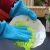 MICROWAVE OVEN BAKING GLOVES SILICONE KITCHEN SUPPLIES INSULATION FIVE FINGER GLOVES KITCHEN