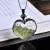 1PC NATURAL CRYSTAL MINERAL ORNAMENT WISHING BOTTLE HEART PENDANT GUARDIAN FASHION COUPLE