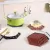 1PC SILICONE TABLEWARE INSULATION MAT COASTER CUP HEXAGON MATS PAD HEAT-INSULATED BOWL PLACEMAT