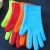 MICROWAVE OVEN BAKING GLOVES SILICONE KITCHEN SUPPLIES INSULATION FIVE FINGER GLOVES KITCHEN