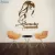 BEAUTY GIRL LONG HAIR SCISSORS COMB BARBERSHOP WALL STICKERS VINYL REMOVABLE INTERIOR STICKER