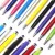 PURE COLOR WAVE POINT BALLPOINT PENS STATIONERY BALLPEN STYLUS PEN TOUCH PEN OILY BLACK REFILL BALL POINT PEN