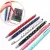 PURE COLOR WAVE POINT BALLPOINT PENS STATIONERY BALLPEN STYLUS PEN TOUCH PEN OILY BLACK REFILL BALL POINT PEN