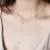 STERLING SILVER CHAIN NECKLACE FOR WOMEN 4-5MM MINI NATURAL FRESHWATER PEARLS