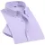 SUMMER SMART CASUAL DIAMOND BUTTONS MENS DRESS SHIRT WHITE SHORT SLEEVE