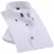 SUMMER SMART CASUAL DIAMOND BUTTONS MENS DRESS SHIRT WHITE SHORT SLEEVE