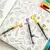 0.5MM ACRYLIC DRAWING GRAFFITI MARKER PEN 18 COLORS SIGNING PEN  CERAMIC BLACK CARD PEN