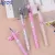 3 PCS/SET HEART DOTS ERASABLE PEN BLUE / BLACK INK CUTE BALLPOINT PEN