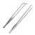 STAINLESS STEEL CURVED AQUARIUM TWEEZERS AQUARIUM PLANT SHRIMP REEF TWEEZER FISH TANK CLEANER