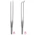 STAINLESS STEEL CURVED AQUARIUM TWEEZERS AQUARIUM PLANT SHRIMP REEF TWEEZER FISH TANK CLEANER