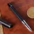 GRADE GEMS METAL ROLLER PEN MATTE BLACK BALL PEN OFFICE & SCHOOL STATIONERY WITH BLACK INK REFILL