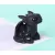 NATURAL OBSIDIAN QUARTZ TOOTHLESS DRAGON HAND CARVED CRYSTAL POLISHED QUARTZ HEALING STONES