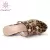 LEOPARD PRINT HIGH HEEL SANDALS ITALIAN DESIGN RHINESTONE MATCHING HIGH HEEL LADIES