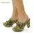 LEOPARD PRINT HIGH HEEL SANDALS ITALIAN DESIGN RHINESTONE MATCHING HIGH HEEL LADIES