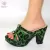 LEOPARD PRINT HIGH HEEL SANDALS ITALIAN DESIGN RHINESTONE MATCHING HIGH HEEL LADIES