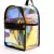 TRANSPARENT PVC  MINI CLEAR BACKPACK FOR WOMEN SHOULDER BAG CANDY COLORFUL TRAVEL TRANSPARENT WATERPROOF