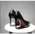 SPRING AUTUMN POINTED TOE WOMEN SHOES RED BOTTOM ELEGANT LADIES PARTY PATENT LEATHER THIN HIGH HEELS