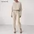 VINTAGE ZIPPER KHAKI TROUSERS WOMEN HIGH WAIST OFFICE PANTS LADIES BROWN TROUSERS WORK WEAR