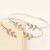 GOLD SILVER PLATED CUFF BRACELETS FOR WOMEN LEAVES BRACELETS POPULAR OPEN BANGLE BRACELETS