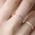 WOMEN RING FINGER JEWELRY ROSE GOLD /SLIVER /GOLD COLOR RHINESTONE CRYSTAL OPAL RINGS