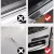 CAR STICKERS BUMPER STICKER PROTECTOR CAR DOOR SILL STICKERS CARBON FIBER RUBBER BODY TAPE
